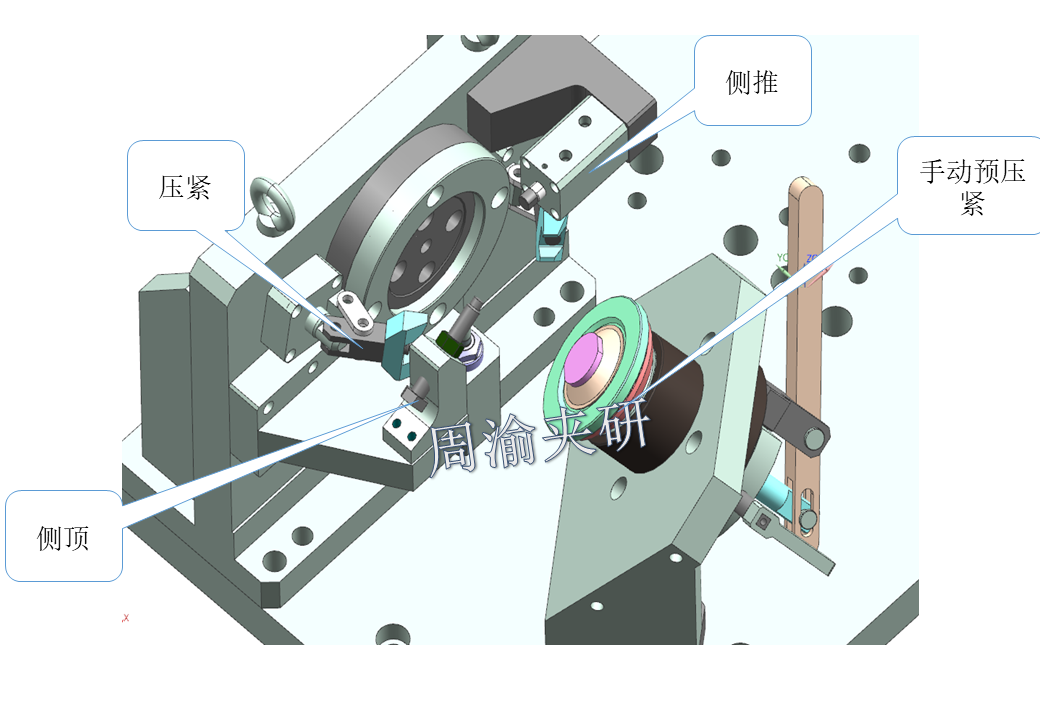 [夾研外包設計案例]彎管液壓夾具  第5張