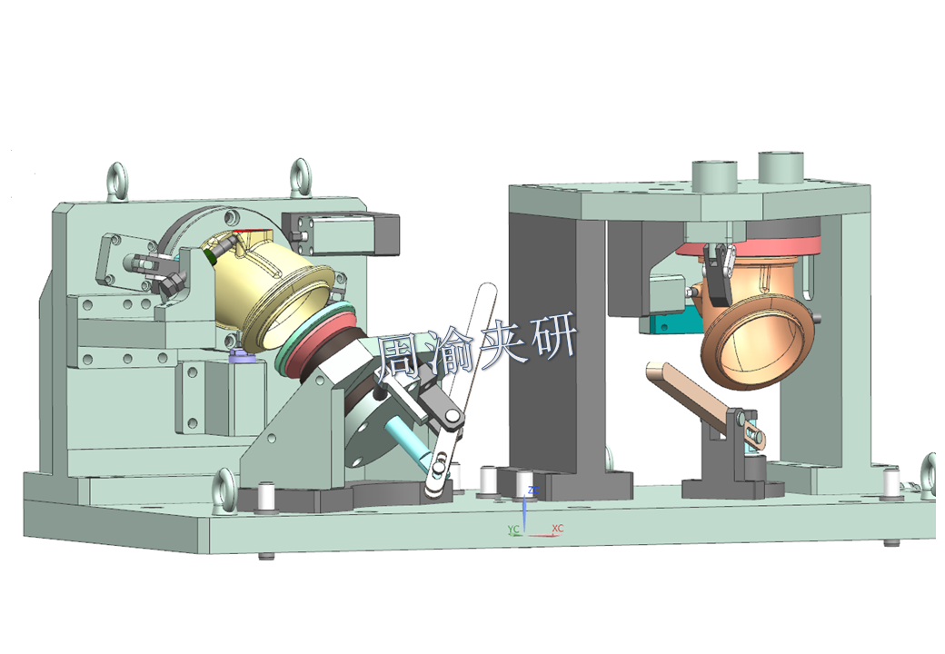 [夾研外包設計案例]彎管液壓夾具  第14張